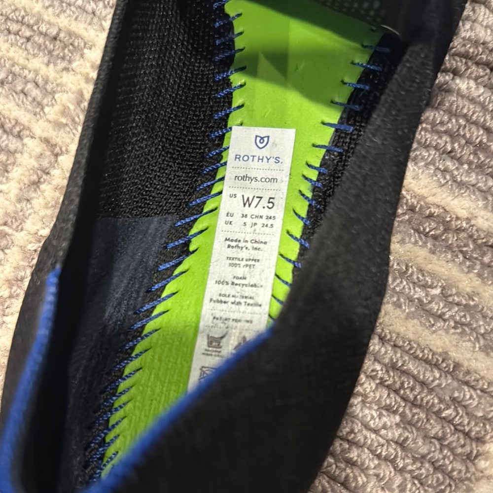 Rothy's Black Flats - Picture 7 of 9